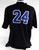 1990-94 Orlando Magic #24 Game Used Black Training T-Shirt XXL 852
