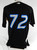 2007-10 Toronto Blue Jays #72 Game Used Black Jersey ST BP 44 661