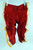2000s Iowa State Cyclones Game Issued Red Football Pants Size M DP100894