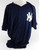 2003-06 New York Yankees Blank Game Issued Navy Jersey BP ST 016