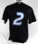 2005 Toronto Blue Jays Aaron Hill #2 Game Issued Black Jersey BM DA JC P 46 678