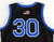 2023-24 Air Force Falcons #30 Game Issued Pos Used Black Jersey Basketball L 021