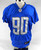 2014 Detroit Lions Ndamukong Suh #90 Game Issued Blue Practice Jersey 48 280