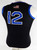 2023-24 Air Force Falcons #12 Game Issued Pos Used Black Jersey Basketball S 022