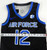 2023-24 Air Force Falcons #12 Game Issued Pos Used Black Jersey Basketball S 022
