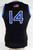 2023-24 Air Force Falcons #14 Game Issued Pos Used Black Jersey Basketball M 023