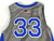 2021-22 Air Force Falcons #33 Game Issued Pos Used Grey Jersey Basketball L 259