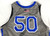 2021-22 Air Force Falcons #50 Game Issued Pos Used Grey Jersey Basketball XL 260