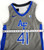 2021-22 Air Force Falcons #41 Game Issued Pos Used Grey Jersey Basketball M 262