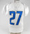 2019 Detroit Lions Glover Quinn #27 Game Issued Pos Used White Practice Jersey 3