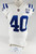2017 Indianapolis Colts Robenson Therezie #40 Game Issued Used White Jersey 35 P