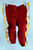 2000s Iowa State Cyclones Game Issued Red Football Pants Size M DP100874