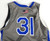 2021-22 Air Force Falcons #31 Game Issued Pos Used Grey Jersey Basketball L 274