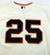 San Francisco Giants Barry Bonds #25 Authentic Cream Jersey Russell Ath 52 632