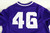 2022 Texas Christian TCU Frogs #46 Game Issued Purple Practice Jersey Baseball 8