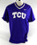 2023 Texas Christian TCU Frogs #41 Game Used Purple Practice Jersey Baseball L 2