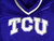 2023 Texas Christian TCU Frogs #41 Game Used Purple Practice Jersey Baseball L 2