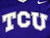 2023 Texas Christian TCU Frogs #38 Game Used Purple Practice Jersey Baseball L 1