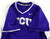 2023 Texas Christian TCU Frogs #38 Game Used Purple Practice Jersey Baseball L 1