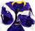 2012 Minnesota Vikings Blank Game Issued Purple Jersey 48 DP85880