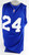 2023-25 Detroit Pistons #24 Game Used Blue Practice Jersey HFH Patch L DP88497