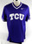 2020 Texas Christian TCU Frogs #51 Game Used Purple Practice Jersey Baseball L5