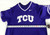 2020 Texas Christian TCU Frogs #51 Game Used Purple Practice Jersey Baseball L5