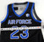 2023-24 Air Force Falcons #23 Game Issued Pos Used Black Jersey Basketball L 013