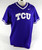 2023 Texas Christian TCU Frogs #61 Game Used Purple Practice Jersey Baseball L36
