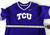 2023 Texas Christian TCU Frogs #61 Game Used Purple Practice Jersey Baseball L36
