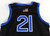 2023-24 Air Force Falcons #21 Game Issued Pos Used Black Jersey Basketball L 014