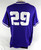 2023 Texas Christian TCU Frogs #29 Game Used Purple Practice Jersey Baseball 0