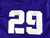2023 Texas Christian TCU Frogs #29 Game Used Purple Practice Jersey Baseball 0
