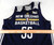 2014-15 New Orleans Pelicans Finney-Smith #55 Game Issued Navy Practice Jersey