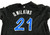 1998-99 Orlando Magic Dominique Wilkins #21 Game Used Black Shooting Shirt 519