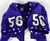 Texas Christian TCU Horned Frogs #56 Game Used Purple Jersey NP R Football XL 9