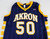 2000s Akron Zips #50 Game Used Navy Jersey Basketball XL 024
