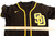 2020-24 San Diego Padres Malone #49 Game Used Brown Jersey Throwback ST BP 556