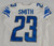 2023 Detroit Lions Saivion Smith #23 Game Issued White Jersey 90th Patch 40 966