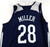 2015-16 New Orleans Pelicans Miller #28 Game Issued Navy Practice Jersey 2XL 90