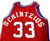 1996-97 Los Angeles Clippers Dwayne Schintzius #33 Game Used Red Jersey 52 783