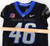 2022 Boise State Broncos #46 Game Used Black Jersey Football NP Rem 40 DP99882
