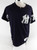 2018 New York Yankees Clint Frazier #77 Game Issued P Used Navy Pullover Jersey