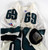 1990s Philadelphia Eagles #69 Game Issued White Jersey 50 212