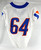 2022 Boise State Broncos #64 Game Used White Jersey Football NP Rem 48 DP99937
