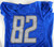 2022 Detroit Lions James Mitchell #82 Game Issued Blue Practice Jersey S 925
