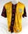 2025 Wisconsin Timber Rattlers #27 Game Used Yellow Jersey 906 Yooper Michigan