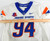 2019 Boise State Broncos #94 Game Used White Jersey MW Grad Patch Football 0