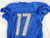 2022 Detroit Lions Michael Badgley #17 Game Used Blue Practice Jersey 44 199