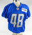 2014 Detroit Lions Don Muhlbach #48 Game Used Blue Practice Jersey 48 255
